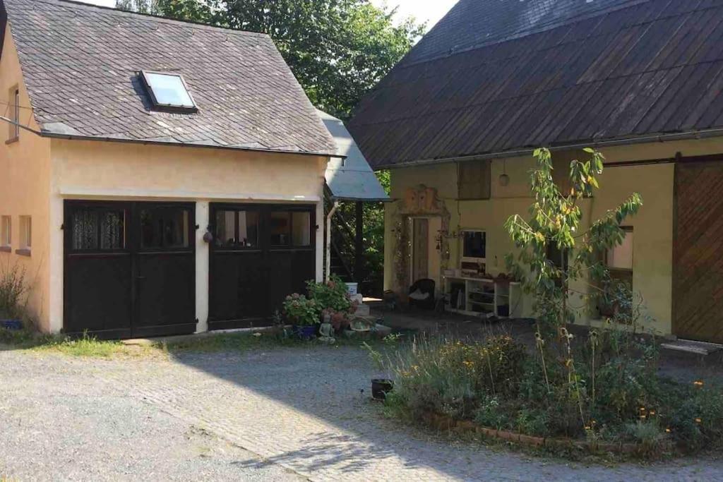WeinbachKleine Kunstremise Mit Holzofen Burg Freienfels公寓 外观 照片
